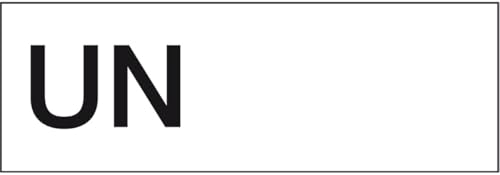 KSIGN Gefahrgutetikett UN-Nummer blanko, Haftpapier permanent, Format: 147x50 mm, 1 Rolle = 500 Etiketten KSIGN Gefahrgutetikett UN-Nummer blanko, Haftpapier permanent, Format: 147x50 mm, 1 Rolle = 500 Etiketten von KSIGN