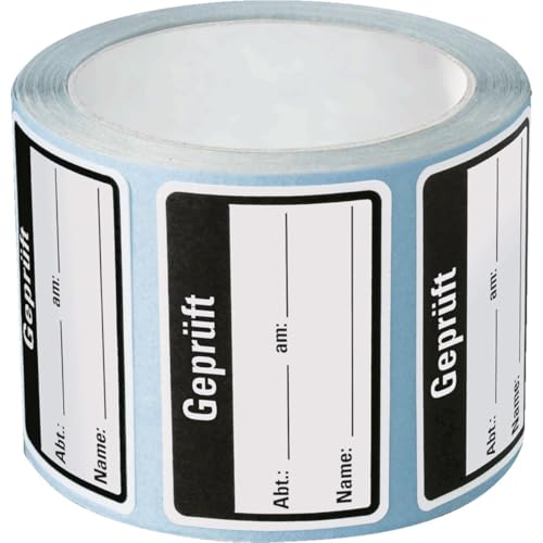 KSIGN Qualitätsaufkleber Geprüft, ablösbar, Format: 40 x 25 mm, 250 Stück/Rolle, temperaturbeständig -20 bis +70 °C KSIGN Qualitätsaufkleber Geprüft, ablösbar, Format: 40 x 25 mm, 250 Stück/Rolle, temperaturbeständig -20 bis +70 °C von KSIGN