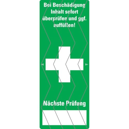 KSIGN Sicherheitssiegel Erste Hilfe, Haftpapier, permanent, 25x65mm, 36/Heft KSIGN Sicherheitssiegel Erste Hilfe, Haftpapier, permanent, 25x65mm, 36/Heft von KSIGN