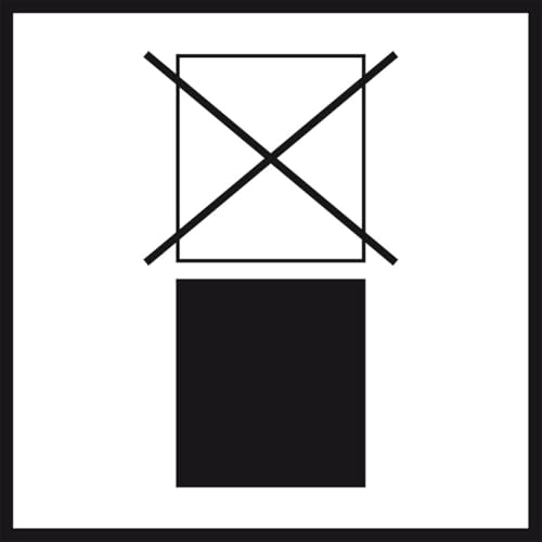 KSIGN Verpackungskennzeichen Nicht stapeln, Haftpapier, permanent haftend, 100x100 mm, 1000 Stück je Rolle KSIGN Verpackungskennzeichen Nicht stapeln, Haftpapier, permanent haftend, 100x100 mm, 1000 Stück je Rolle von KSIGN