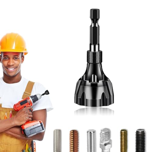 KSJEHW Externes Entgraten Fasenwerkzeug, Metall Handentgrater, Abnehmbar Sechskantschaft Entgratwerkzeug, Gewinde Reparaturwerkzeug, Entgrater Werkzeug Geeignet Kupfer, Messing, Stahl(3-20mm KSJEHW Externes Entgraten Fasenwerkzeug, Metall Handentgrater, Abnehmbar Sechskantschaft Entgratwerkzeug, Gewinde Reparaturwerkzeug, Entgrater Werkzeug Geeignet Kupfer, Messing, Stahl(3-20mm von KSJEHW