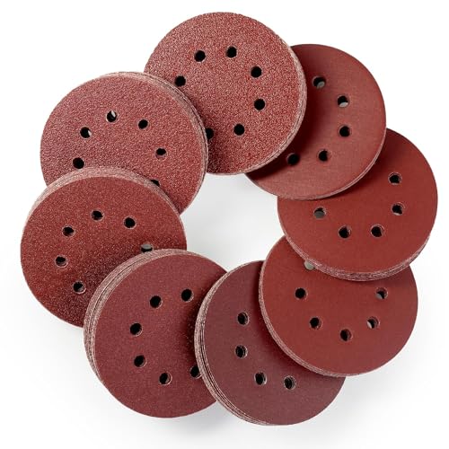KSP-Tec – 120x Schleifpapier 125 mm Klett - Schleifscheiben für Exenterschleifer Mit Körnung je 20x 40/60/80/120/180/240 KSP-Tec – 120x Schleifpapier 125 mm Klett - Schleifscheiben für Exenterschleifer Mit Körnung je 20x 40/60/80/120/180/240 von KSP-Tec