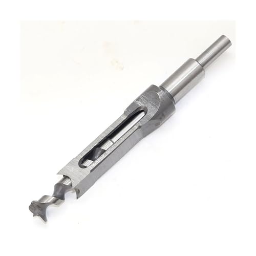 KSeSii 1 Stück HSS-Vierkant-Lochsäge-Einsteckmeißel-Holzbohrer mit Spiralbohrer(9.5mm) von KSeSii