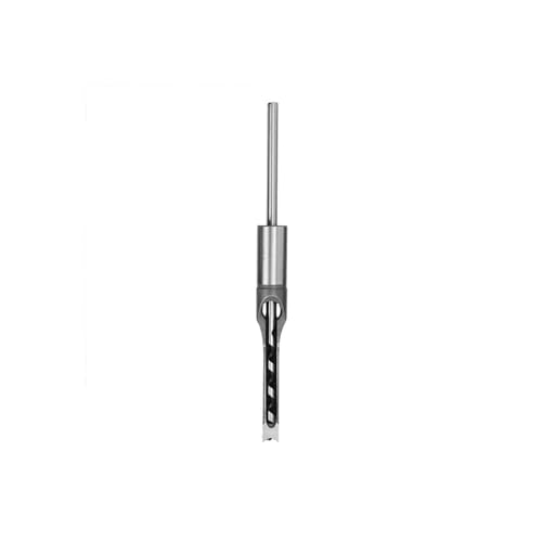 KSeSii 1 Stück Holzbearbeitungswerkzeuge Twist Square Hole Drill Bits Auger Stemmmeißel Extended Saw for Holzschnitzerei DIY Möbel(12mm) von KSeSii