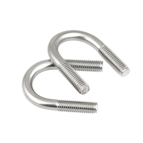 KSeSii 5 stücke M10 * L DIN3570 Edelstahl U-förmigen Rohr Klemme U-schrauben M10 * 22-108(M10x38) von KSeSii