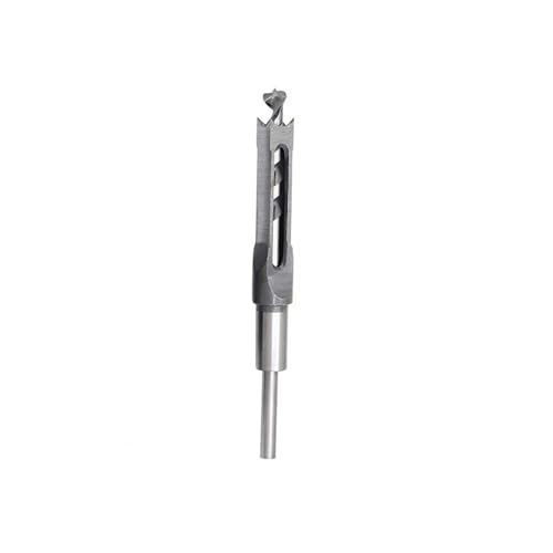KSeSii Quadratischer Lochbohrer, 6–12,7 mm, HSS, professioneller Säge-Einsteckmeißel, Holzbohrer mit Spiralbohrern for die Holzbearbeitung(5) von KSeSii