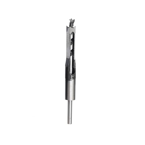 KSeSii Quadratischer Lochbohrer, 6–12,7 mm, HSS, professioneller Säge-Einsteckmeißel, Holzbohrer mit Spiralbohrern for die Holzbearbeitung(6) von KSeSii