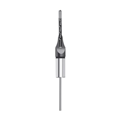 KSeSii Zapfenloch Holzbearbeitung HSS Spiralbohrer Bohrwerkzeug-Set Vierkantbohrer Stemmmeißel Bohrer-Set Vierkant verlängerte Säge(6 mm) von KSeSii
