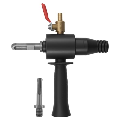 SDS Max Zu SDS Plus Adapter für BohrhäMmer 16,5 cm 6,4 x 1,25 cm Elektrischer Hammer-Adapter Wassereinspritz-Konverter Verbindungsstange für Elektrohämmern Bohrmaschinen Tischbohrmaschine von KTCINA