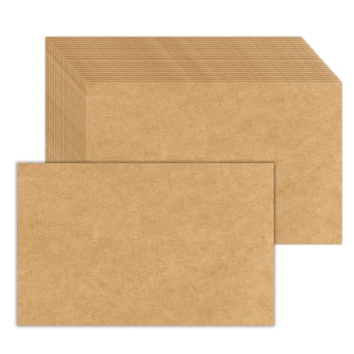 Blanko-Kartonpapier, 100 Stück, 10,2 x 15,2 cm, für Drucker-Postkarten, Fotopapier, Einladungen, Grußkarten, Notizen, Dankeskarten, Karteikarten – einfarbig zum Schreiben, Stempeln, Drucken, Kunst, von KTFNOMES