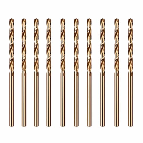 KTHZI Kobalt-Bohrer, 1,5 mm, Spiralbohrer für Edelstahl, Eisen, Aluminium, Hartmetallplatten, 10 Stück KTHZI Kobalt-Bohrer, 1,5 mm, Spiralbohrer für Edelstahl, Eisen, Aluminium, Hartmetallplatten, 10 Stück von KTHZI