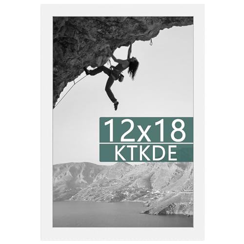 KTKDE Bilderrahmen, 30,5 x 45,7 cm, weißes Holz, poliertes Plexiglas, rechteckiger Bilderrahmen für Fotos, Studio-Galerie, Wandbehang, Poster und tolles Geschenk KTKDE Bilderrahmen, 30,5 x 45,7 cm, weißes Holz, poliertes Plexiglas, rechteckiger Bilderrahmen für Fotos, Studio-Galerie, Wandbehang, Poster und tolles Geschenk von KTKDE