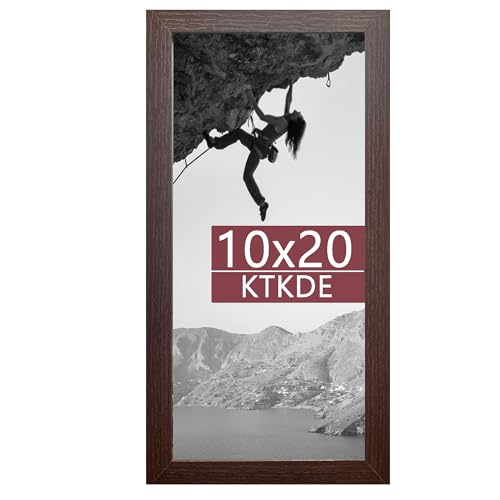 KTKDE Bilderrahmen, Holz, poliert, Plexiglas, rechteckig, für Fotos, Studio-Galerie, Wandbehang, Poster, tolles Geschenk, 25,4 x 50,8 cm KTKDE Bilderrahmen, Holz, poliert, Plexiglas, rechteckig, für Fotos, Studio-Galerie, Wandbehang, Poster, tolles Geschenk, 25,4 x 50,8 cm von KTKDE