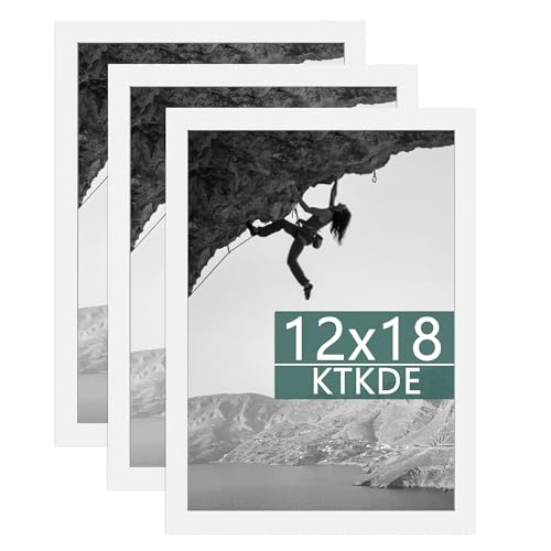 KTKDE Bilderrahmen aus Holz, 30,5 x 45,7 cm, 3 Stück, Posterrahmen mit poliertem Plexiglas, Studio-Galerie, Wandbehang, Poster und tolles Geschenk KTKDE Bilderrahmen aus Holz, 30,5 x 45,7 cm, 3 Stück, Posterrahmen mit poliertem Plexiglas, Studio-Galerie, Wandbehang, Poster und tolles Geschenk von KTKDE