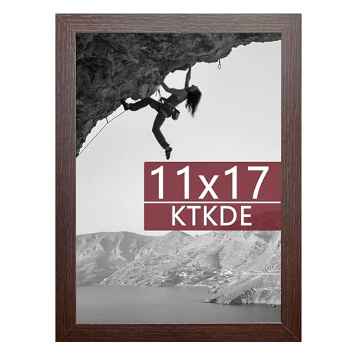 KTKDE Bilderrahmen aus bruchfestem Holz, rechteckig, für Fotos, Studio-Galerie, Wandbehang, Poster und Kunstdrucke, 28,9 x 43,2 cm KTKDE Bilderrahmen aus bruchfestem Holz, rechteckig, für Fotos, Studio-Galerie, Wandbehang, Poster und Kunstdrucke, 28,9 x 43,2 cm von KTKDE