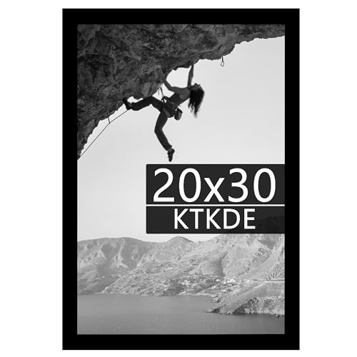 KTKDE Bilderrahmen aus schwarzem Holz mit poliertem Plexiglas, Studio-Galerie, vertikaler und horizontaler Wandbehang, großer Posterrahmen für Fotos, minimalistischer Stil, jeder Stil, tolles Geschenk KTKDE Bilderrahmen aus schwarzem Holz mit poliertem Plexiglas, Studio-Galerie, vertikaler und horizontaler Wandbehang, großer Posterrahmen für Fotos, minimalistischer Stil, jeder Stil, tolles Geschenk von KTKDE