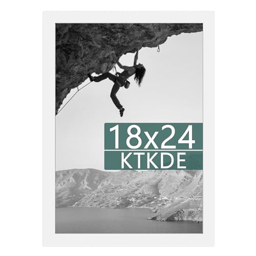 KTKDE Posterrahmen aus weißem Holz mit poliertem Plexiglas, Studiogalerie, vertikaler und horizontaler Wandbehang, großer Bilderrahmen für Fotos, minimalistischer Stil, jeder Stil, tolles Geschenk KTKDE Posterrahmen aus weißem Holz mit poliertem Plexiglas, Studiogalerie, vertikaler und horizontaler Wandbehang, großer Bilderrahmen für Fotos, minimalistischer Stil, jeder Stil, tolles Geschenk von KTKDE