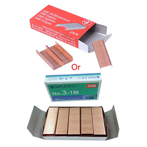 1000 Stück/Box, 12 mm, 12# 24/6, für kreatives Metall, für Büro, Schule, Bindung S 1000 Stück/Box, 12 mm, 12# 24/6, für kreatives Metall, für Büro, Schule, Bindung S von KUAIYIJU