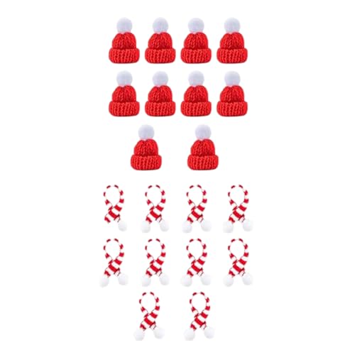 KUAIYIJU 20 Stück kleine Weihnachtsmützen-Flaschenabdeckungen, elegantes Design für Feiertage, Partys und die meisten Heimdekorationen für den täglichen Gebrauch KUAIYIJU 20 Stück kleine Weihnachtsmützen-Flaschenabdeckungen, elegantes Design für Feiertage, Partys und die meisten Heimdekorationen für den täglichen Gebrauch von KUAIYIJU