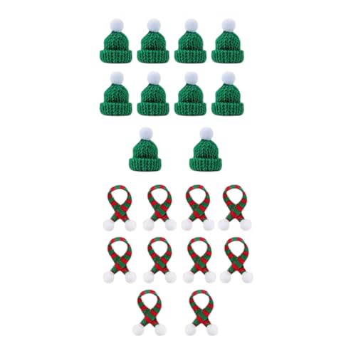 KUAIYIJU 20 Stück kleine Weihnachtsmützen-Flaschenabdeckungen, elegantes Design für Feiertage, Partys und die meisten Heimdekorationen für den täglichen Gebrauch KUAIYIJU 20 Stück kleine Weihnachtsmützen-Flaschenabdeckungen, elegantes Design für Feiertage, Partys und die meisten Heimdekorationen für den täglichen Gebrauch von KUAIYIJU
