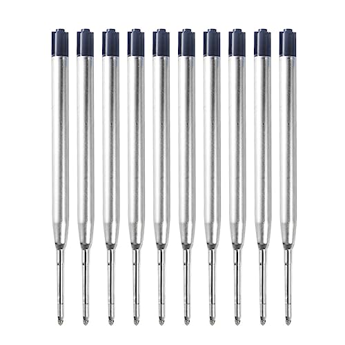 KUAIYIJU Kugelschreiberminen für Kugelschreiber, 1,0 mm Spitze, Kugelschreiberminen, Metall-Kugelschreiberminen, 10 Stück KUAIYIJU Kugelschreiberminen für Kugelschreiber, 1,0 mm Spitze, Kugelschreiberminen, Metall-Kugelschreiberminen, 10 Stück von KUAIYIJU