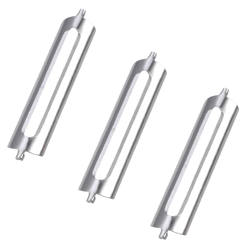 3 Stück Rostfreier Stahl Sparschäler Ersatzklingen, Tragbar Silbrig Schäler Ersatzklingen für Generisch Ersatzklinge, Küchenutensilien für Vegetable Peeler Gurkenschäler, Kartoffelschäler Schälmesser 3 Stück Rostfreier Stahl Sparschäler Ersatzklingen, Tragbar Silbrig Schäler Ersatzklingen für Generisch Ersatzklinge, Küchenutensilien für Vegetable Peeler Gurkenschäler, Kartoffelschäler Schälmesser von KUAJTUN