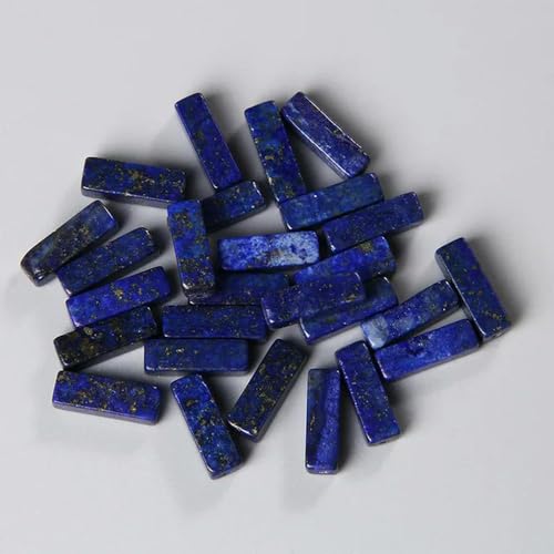 KUCOON 4 x 13 mm Flache rechteckige Röhren-Steinperlen, Naturstein-zentrierte gebohrte Perlen, Amethyste, Achate, Quarzperlen für die Schmuckherstellung KUCOON 4 x 13 mm Flache rechteckige Röhren-Steinperlen, Naturstein-zentrierte gebohrte Perlen, Amethyste, Achate, Quarzperlen für die Schmuckherstellung von KUCOON