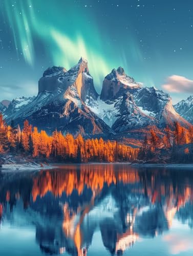 5D Diamond Painting Berg, Landschaft Diamond Painting Erwachsene, DIY Vollbohrer Diamanten Malerei Stickerei Kreuzstich Set, Mosaikherstellung Kunst für Deko Wohnzimmer, Geschenke 40X50cm G-6786 5D Diamond Painting Berg, Landschaft Diamond Painting Erwachsene, DIY Vollbohrer Diamanten Malerei Stickerei Kreuzstich Set, Mosaikherstellung Kunst für Deko Wohnzimmer, Geschenke 40X50cm G-6786 von KUEAJIOU