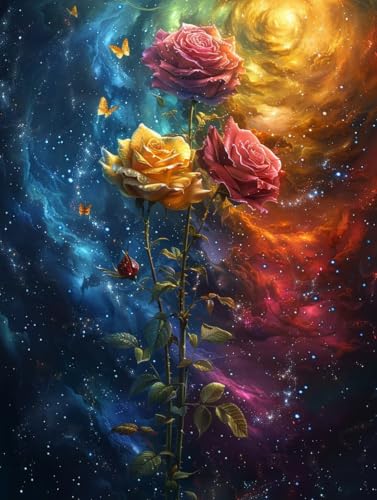 5D Diamond Painting Sternenhimmel, Blume Diamond Painting Erwachsene, DIY Vollbohrer Diamanten Malerei Stickerei Kreuzstich Set, Mosaikherstellung Kunst für Deko Wohnzimmer, Geschenke 100x135cm 5-2047 5D Diamond Painting Sternenhimmel, Blume Diamond Painting Erwachsene, DIY Vollbohrer Diamanten Malerei Stickerei Kreuzstich Set, Mosaikherstellung Kunst für Deko Wohnzimmer, Geschenke 100x135cm 5-2047 von KUEAJIOU