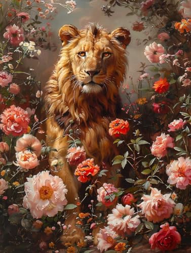 Diamond Painting Blume, 5D Diamond Painting Erwachsene Blume, DIY Vollbohrer Diamanten Malerei Stickerei Kreuzstich, DIY Bastelset Erwachsene, Deko Wohnzimmer, Geschenke für Frauen 40X50cm 8-5906 Diamond Painting Blume, 5D Diamond Painting Erwachsene Blume, DIY Vollbohrer Diamanten Malerei Stickerei Kreuzstich, DIY Bastelset Erwachsene, Deko Wohnzimmer, Geschenke für Frauen 40X50cm 8-5906 von KUEAJIOU