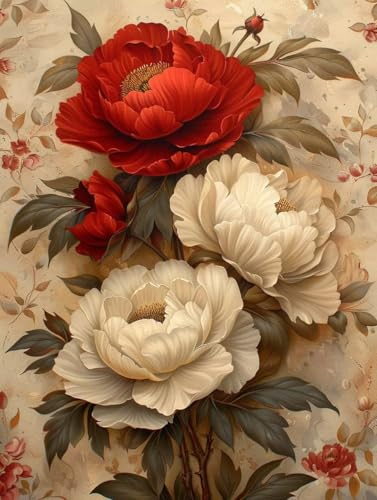 Diamond Painting Erwachsene Blume, 5D Diamant Painting Bilder Pflanzen, DIY Bastelset Erwachsene, Vollbohrer Diamanten Malerei Stickerei Kreuzstich Kits, Deko Wohnzimmer Geschenke 100x135cm 0-8352 Diamond Painting Erwachsene Blume, 5D Diamant Painting Bilder Pflanzen, DIY Bastelset Erwachsene, Vollbohrer Diamanten Malerei Stickerei Kreuzstich Kits, Deko Wohnzimmer Geschenke 100x135cm 0-8352 von KUEAJIOU