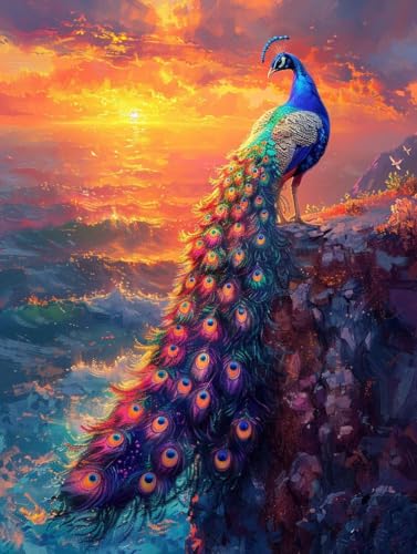 Diamond Painting Erwachsene Blume, 5D Diamant Painting Bilder Sonnenuntergang, DIY Bastelset Erwachsene, Vollbohrer Diamanten Malerei Stickerei Kreuzstich Kits, Deko Wohnzimmer Wanddeko 30x40cm 8-2889 Diamond Painting Erwachsene Blume, 5D Diamant Painting Bilder Sonnenuntergang, DIY Bastelset Erwachsene, Vollbohrer Diamanten Malerei Stickerei Kreuzstich Kits, Deko Wohnzimmer Wanddeko 30x40cm 8-2889 von KUEAJIOU