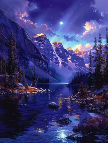 Diamond Painting Erwachsene Blume, 5D Diamant Painting Bilder Sternenhimmel, DIY Bastelset Erwachsene, Vollbohrer Diamanten Malerei Stickerei Kreuzstich Kits, Deko Wohnzimmer Wanddeko 40X50cm 8-5400 Diamond Painting Erwachsene Blume, 5D Diamant Painting Bilder Sternenhimmel, DIY Bastelset Erwachsene, Vollbohrer Diamanten Malerei Stickerei Kreuzstich Kits, Deko Wohnzimmer Wanddeko 40X50cm 8-5400 von KUEAJIOU