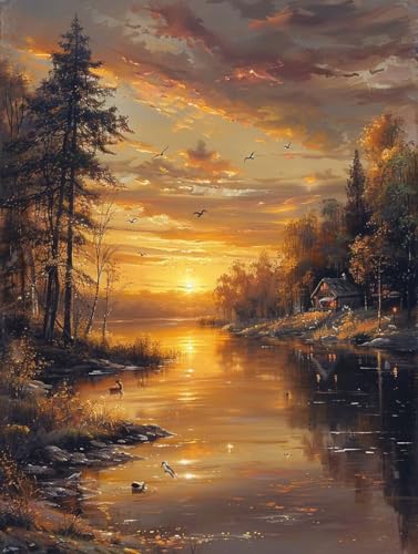 Diamond Painting Erwachsene Flamme, 5D Diamant Painting Bilder Landschaft, DIY Bastelset Erwachsene, Vollbohrer Diamanten Malerei Stickerei Kreuzstich Kits, Deko Wohnzimmer Geschenke 30x40cm R-5174 Diamond Painting Erwachsene Flamme, 5D Diamant Painting Bilder Landschaft, DIY Bastelset Erwachsene, Vollbohrer Diamanten Malerei Stickerei Kreuzstich Kits, Deko Wohnzimmer Geschenke 30x40cm R-5174 von KUEAJIOU