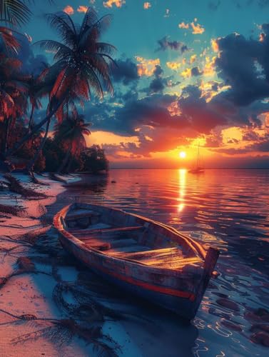 Diamond Painting Erwachsene Landschaft, 5D Diamant Painting Bilder Strand, DIY Bastelset Erwachsene, Vollbohrer Diamanten Malerei Stickerei Kreuzstich Kits, Deko Wohnzimmer Wanddeko 100x135cm 2-9859 Diamond Painting Erwachsene Landschaft, 5D Diamant Painting Bilder Strand, DIY Bastelset Erwachsene, Vollbohrer Diamanten Malerei Stickerei Kreuzstich Kits, Deko Wohnzimmer Wanddeko 100x135cm 2-9859 von KUEAJIOU