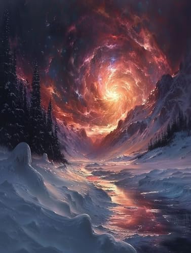 Diamond Painting Erwachsene Mond, 5D Diamant Painting Bilder Landschaft, DIY Bastelset Erwachsene, Vollbohrer Diamanten Malerei Stickerei Kreuzstich Kits, Deko Wohnzimmer Geschenke 30x40cm 0-9951 Diamond Painting Erwachsene Mond, 5D Diamant Painting Bilder Landschaft, DIY Bastelset Erwachsene, Vollbohrer Diamanten Malerei Stickerei Kreuzstich Kits, Deko Wohnzimmer Geschenke 30x40cm 0-9951 von KUEAJIOU