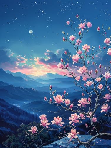 Diamond Painting Erwachsene Pflanzen, 5D Diamant Painting Bilder Blume, DIY Bastelset Erwachsene, Vollbohrer Diamanten Malerei Stickerei Kreuzstich Kits, Deko Wohnzimmer Geschenke 60X80cm 1-5444 Diamond Painting Erwachsene Pflanzen, 5D Diamant Painting Bilder Blume, DIY Bastelset Erwachsene, Vollbohrer Diamanten Malerei Stickerei Kreuzstich Kits, Deko Wohnzimmer Geschenke 60X80cm 1-5444 von KUEAJIOU