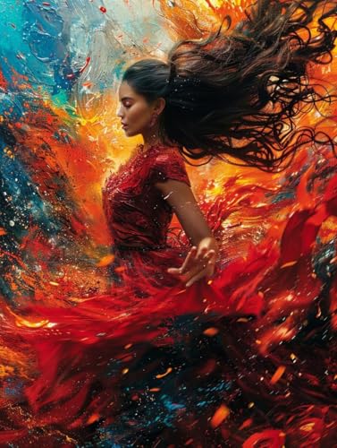 Diamond Painting Erwachsene Sternenhimmel, 5D Diamant Painting Bilder Abstrakt, DIY Bastelset Erwachsene, Vollbohrer Diamanten Malerei Stickerei Kreuzstich Kits, Deko Wohnzimmer 30x40cm 0-4049 Diamond Painting Erwachsene Sternenhimmel, 5D Diamant Painting Bilder Abstrakt, DIY Bastelset Erwachsene, Vollbohrer Diamanten Malerei Stickerei Kreuzstich Kits, Deko Wohnzimmer 30x40cm 0-4049 von KUEAJIOU