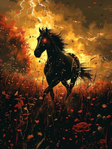 Diamond Painting Erwachsene Sternenhimmel, 5D Diamant Painting Bilder Blume, DIY Bastelset Erwachsene, Vollbohrer Diamanten Malerei Stickerei Kreuzstich Kits, Deko Wohnzimmer Wanddeko 80X110cm C-5531 von KUEAJIOU