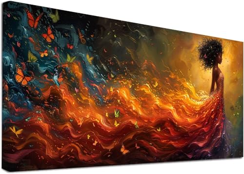 Diamond Painting Groß Afrikanische Frau, 5D Diamond Painting Erwachsene Schmetterling, DIY Basteln Erwachsene, Diamant Malerei Kunst Stickerei Kreuzstich Set, Deko Wohnzimmer Geschenke 80x160cm C-7924 Diamond Painting Groß Afrikanische Frau, 5D Diamond Painting Erwachsene Schmetterling, DIY Basteln Erwachsene, Diamant Malerei Kunst Stickerei Kreuzstich Set, Deko Wohnzimmer Geschenke 80x160cm C-7924 von KUEAJIOU