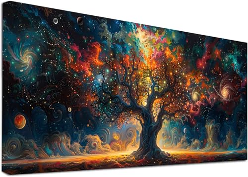 Diamond Painting Groß Baum Des Lebens, 5D Diamond Painting Erwachsene Landschaft, DIY Basteln Erwachsene, Diamant Malerei Kunst Stickerei Kreuzstich Set, Deko Wohnzimmer Geschenke 100x200cm O-3940 Diamond Painting Groß Baum Des Lebens, 5D Diamond Painting Erwachsene Landschaft, DIY Basteln Erwachsene, Diamant Malerei Kunst Stickerei Kreuzstich Set, Deko Wohnzimmer Geschenke 100x200cm O-3940 von KUEAJIOU