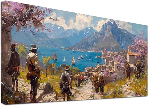 Diamond Painting Groß Berg, 5D Diamond Painting Erwachsene Landschaft, DIY Basteln Erwachsene, Diamant Malerei Kunst Stickerei Kreuzstich Set, Deko Wohnzimmer und Zimmer Deko 100x300cm A-8682 Diamond Painting Groß Berg, 5D Diamond Painting Erwachsene Landschaft, DIY Basteln Erwachsene, Diamant Malerei Kunst Stickerei Kreuzstich Set, Deko Wohnzimmer und Zimmer Deko 100x300cm A-8682 von KUEAJIOU