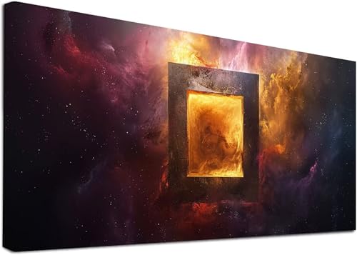 Diamond Painting Groß Flamme, 5D Diamond Painting Erwachsene Abstrakt, DIY Basteln Erwachsene, Diamant Malerei Kunst Stickerei Kreuzstich Set, Deko Wohnzimmer und Zimmer Deko 100x200cm 3-3385 von KUEAJIOU
