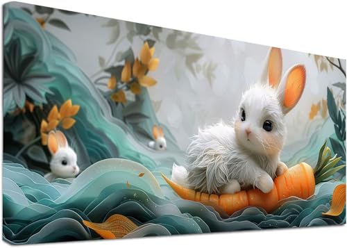 Diamond Painting Groß Kaninchen, 5D Diamond Painting Erwachsene Karotte, DIY Basteln Erwachsene, Diamant Malerei Kunst Stickerei Kreuzstich Set, Deko Wohnzimmer und Zimmer Deko 100x200cm F-8812 Diamond Painting Groß Kaninchen, 5D Diamond Painting Erwachsene Karotte, DIY Basteln Erwachsene, Diamant Malerei Kunst Stickerei Kreuzstich Set, Deko Wohnzimmer und Zimmer Deko 100x200cm F-8812 von KUEAJIOU