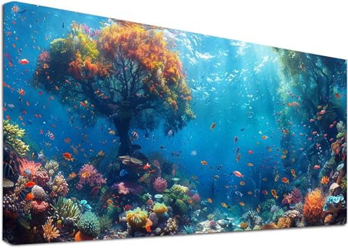 Diamond Painting Groß Meeresbodenlebewesen, 5D Diamond Painting Erwachsene Fisch, DIY Basteln Erwachsene, Diamant Malerei Kunst Stickerei Kreuzstich Set, Deko Wohnzimmer Geschenke 100x200cm 9-4650 Diamond Painting Groß Meeresbodenlebewesen, 5D Diamond Painting Erwachsene Fisch, DIY Basteln Erwachsene, Diamant Malerei Kunst Stickerei Kreuzstich Set, Deko Wohnzimmer Geschenke 100x200cm 9-4650 von KUEAJIOU