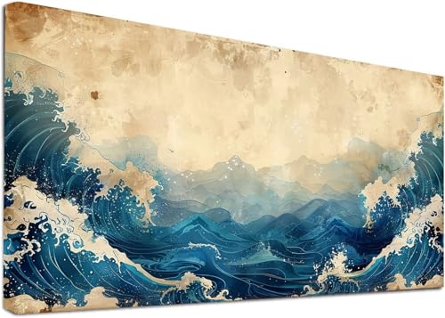Diamond Painting Groß Meereswellen, 5D Diamond Painting Erwachsene Landschaft, DIY Basteln Erwachsene, Diamant Malerei Kunst Stickerei Kreuzstich Set, Deko Wohnzimmer und Zimmer Deko 30x60cm Z-5526 Diamond Painting Groß Meereswellen, 5D Diamond Painting Erwachsene Landschaft, DIY Basteln Erwachsene, Diamant Malerei Kunst Stickerei Kreuzstich Set, Deko Wohnzimmer und Zimmer Deko 30x60cm Z-5526 von KUEAJIOU