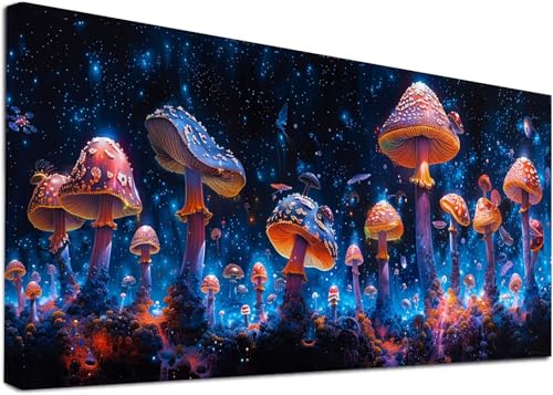 Diamond Painting Groß Pilz, 5D Diamond Painting Erwachsene Sternenhimmel, DIY Basteln Erwachsene, Diamant Malerei Kunst Stickerei Kreuzstich Set, Deko Wohnzimmer und Zimmer Deko 100x200cm M-8363 Diamond Painting Groß Pilz, 5D Diamond Painting Erwachsene Sternenhimmel, DIY Basteln Erwachsene, Diamant Malerei Kunst Stickerei Kreuzstich Set, Deko Wohnzimmer und Zimmer Deko 100x200cm M-8363 von KUEAJIOU