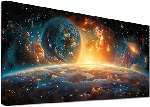 Diamond Painting Groß Planet, 5D Diamond Painting Erwachsene Sternenhimmel, DIY Basteln Erwachsene, Diamant Malerei Kunst Stickerei Kreuzstich Set, Deko Wohnzimmer und Zimmer Deko 100x300cm O-6896 Diamond Painting Groß Planet, 5D Diamond Painting Erwachsene Sternenhimmel, DIY Basteln Erwachsene, Diamant Malerei Kunst Stickerei Kreuzstich Set, Deko Wohnzimmer und Zimmer Deko 100x300cm O-6896 von KUEAJIOU