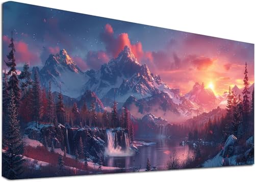 Diamond Painting Groß Sonnenuntergang, 5D Diamond Painting Erwachsene Berg, DIY Basteln Erwachsene, Diamant Malerei Kunst Stickerei Kreuzstich Set, Deko Wohnzimmer und Zimmer Deko 100x200cm O-7284 Diamond Painting Groß Sonnenuntergang, 5D Diamond Painting Erwachsene Berg, DIY Basteln Erwachsene, Diamant Malerei Kunst Stickerei Kreuzstich Set, Deko Wohnzimmer und Zimmer Deko 100x200cm O-7284 von KUEAJIOU