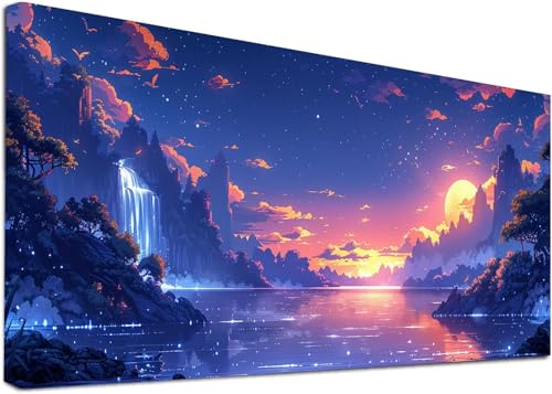 Diamond Painting Groß Sonnenuntergang, 5D Diamond Painting Erwachsene Landschaft, DIY Basteln Erwachsene, Diamant Malerei Kunst Stickerei Kreuzstich Set, Deko Wohnzimmer Geschenke 100x300cm M-5670 Diamond Painting Groß Sonnenuntergang, 5D Diamond Painting Erwachsene Landschaft, DIY Basteln Erwachsene, Diamant Malerei Kunst Stickerei Kreuzstich Set, Deko Wohnzimmer Geschenke 100x300cm M-5670 von KUEAJIOU
